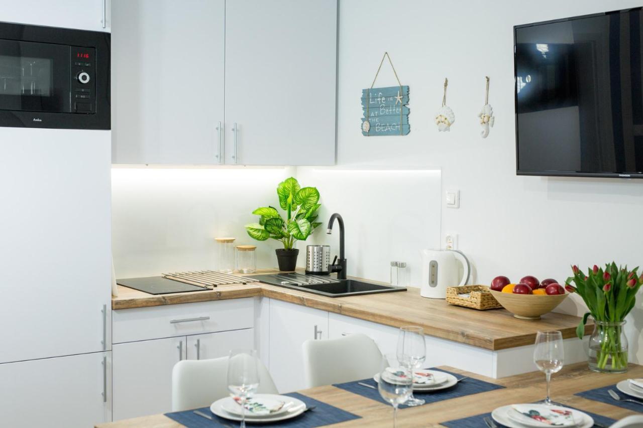 Apartament 3B Niebieskie Apartamenty Poddabie Dawniej Blue Marine Z Basenem Krytym, Odkrytym, Sala Zabaw, Animacjami Dış mekan fotoğraf